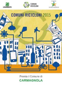 Attestato Comuni Ricicloni 2015