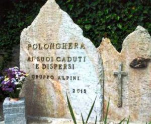 Monumento ai caduti Polonghera alpini Cervasca