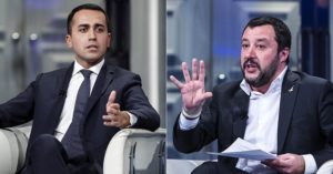 Lega M5S Di Maio Salvini elezioni 2018