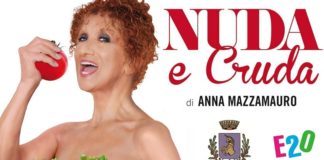 Anna Mazzamauro a Vinovo con Nuda e cruda