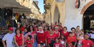 magliette rosse carmagnola libera