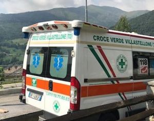 ambulanza Croce Verde Villastellone Traversella Valchiusella