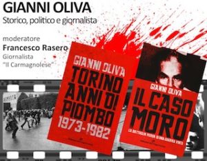 Gianni Oliva Carmagnola caso Moro anni di piombo 