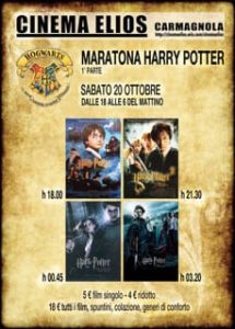 maratona film Harry Potter