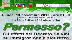 Permesso TraMe decreto Salvini immigrazione sicurezza