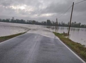 Allerta meteo Po novembre 2018 - Ph. Bruno Dellerba via Pagina Facebook Centro Meteo Piemonte