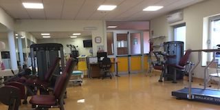 Arica riabilitazione San Lorenzo Carmagnola palestra primo piano