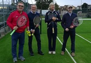 Inaugurazione nuovo campo da tennis a Salsasio ph. pagina Facebook Usd Salsasio