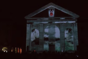 Universe spettacolo multimediale di mapping in Piazza Sant'Agostino