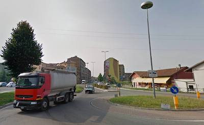 Salsasio Carmagnola traffico pesante Comitato Salsasio Vivibile ph. Google Street View