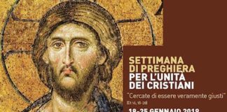 celebrazione ecumenica Settimana di preghiera per l'unità dei cristiani 2019