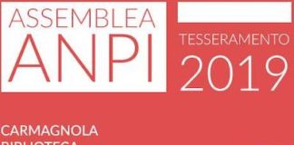 ANPI Carmagnola tesseramento 2019