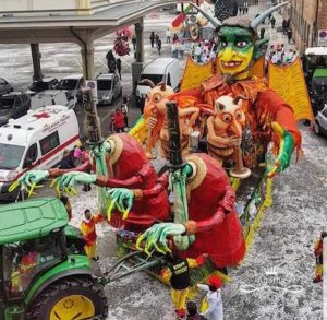 Carnevale di Carmagnola carro Tetti Grandi