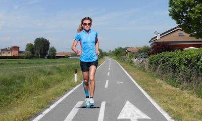 Valeria Straneo alla Mezza Maratona di Varenne 2014 a Vigone