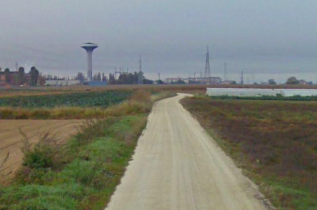 manutenzione strade bianche ph. Google Street View