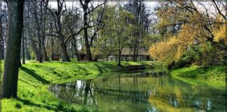 Uno scorcio del parco del castello di Racconigi ph. Wikimedia