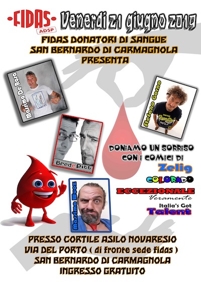 Fidas San Bernardo 2019 comici