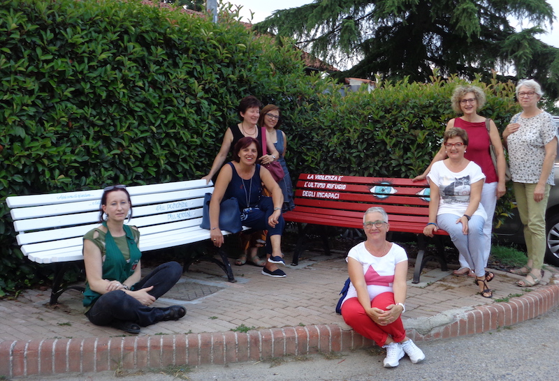 Donne in Città panchine San Giovanni