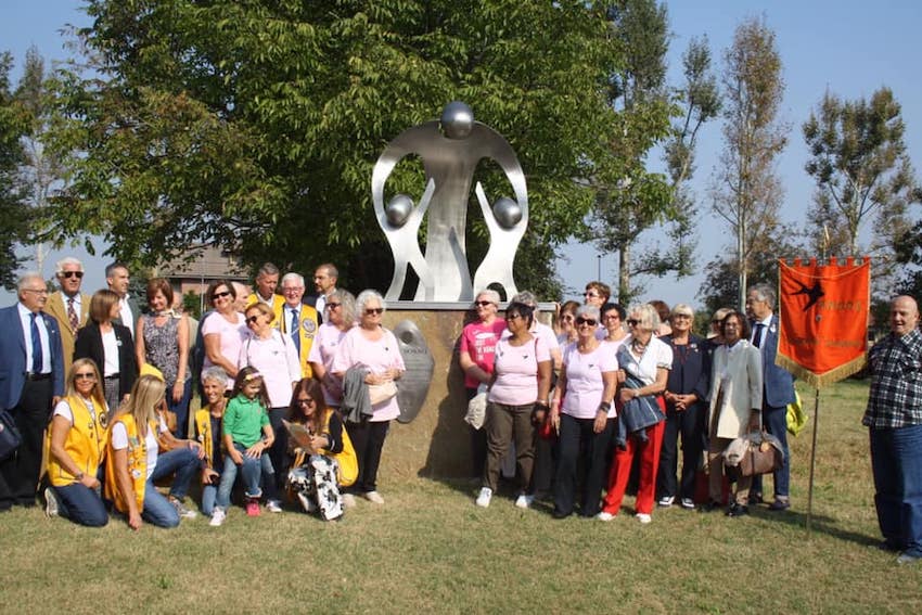 Andos nonno dell'anno 2019 Carmagnola foto Lions Club Carmagnola