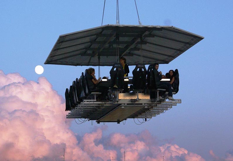 dinner in the sky