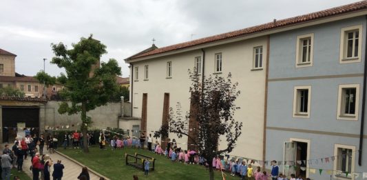 Cerimonia di inaugurazione della scuola dell'infanzia Sant'Anna ph Il Carmagnolese