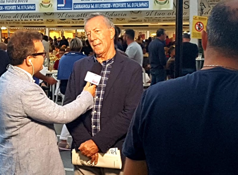 Televisioni Carmagnola intervista Piergiorgio Sola