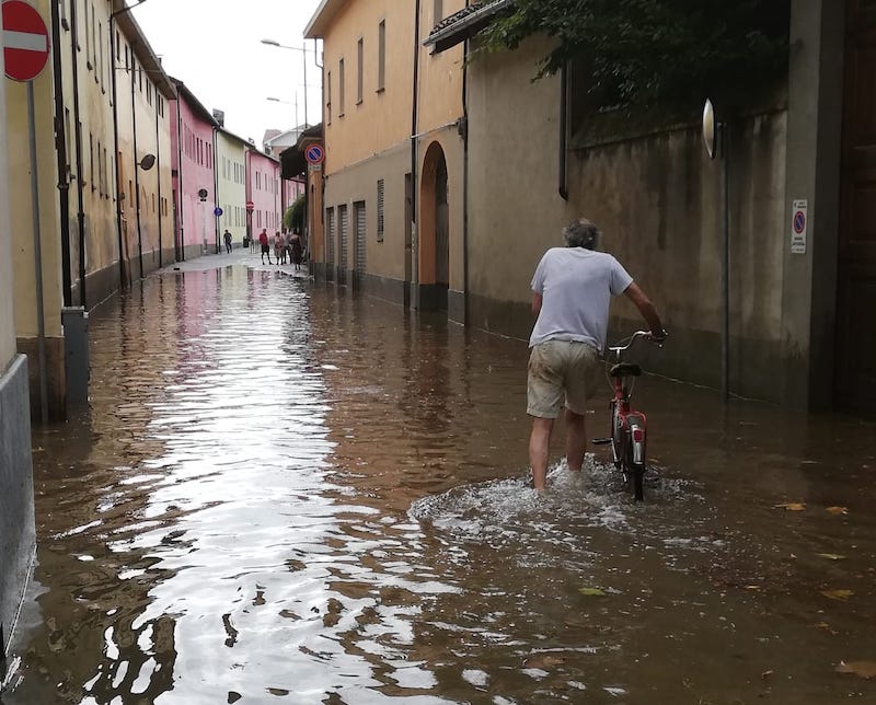 maltempo estivo Carmagnola ph Enrico Perotto Il Carmagnolese