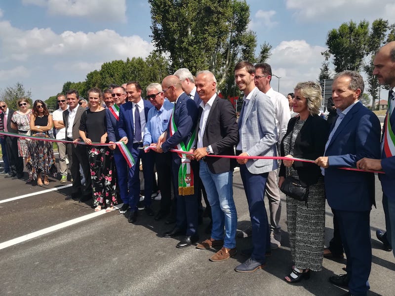 tangenziale racconigi taglio del nastro