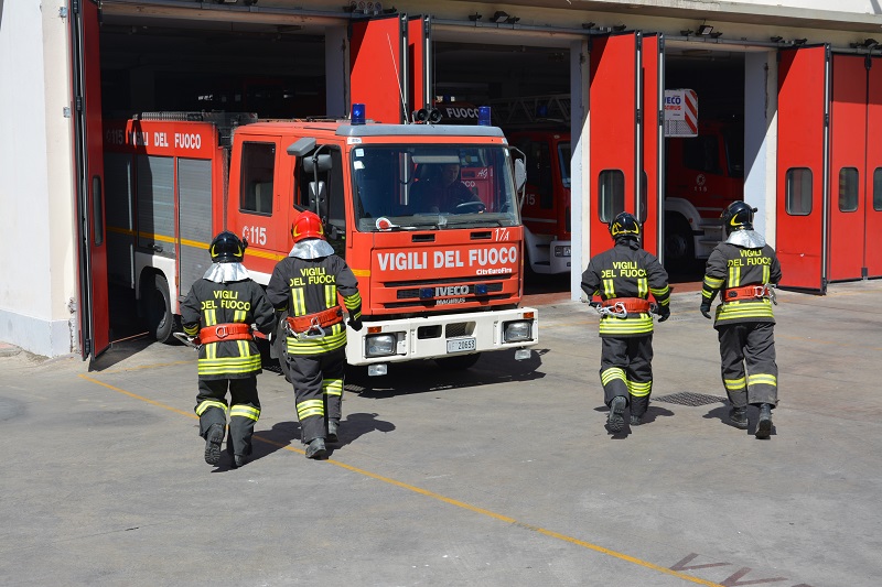 vigili del fuoco contributi distaccamenti