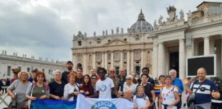 Marcia per la Pace John Mpaliza Vaticano