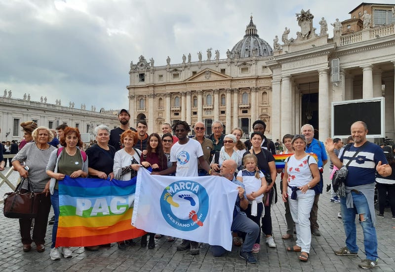 Marcia per la Pace John Mpaliza Vaticano