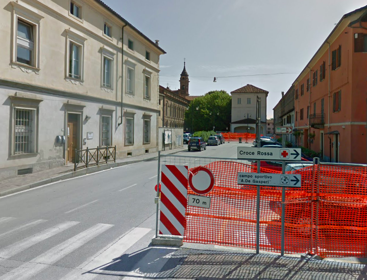 Via Ormesano Racconigi foto Google Street View