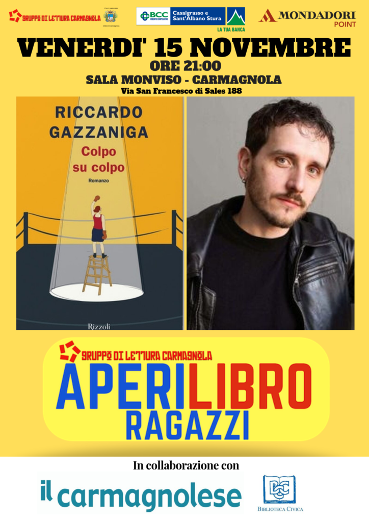 Aperilibro Ragazzi Carmagnola novembre 2019 Gazzaniga