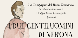 Buon teatraccio locandina Due Gentiluomini Verona