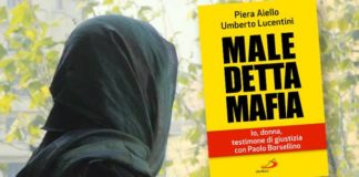 Piera Aiello a Santena per presentare il suo libro "Maledetta mafia"