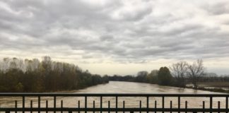 Ponte Po Carignano Villastellone rete stradale maltempo foto Il Carmagnolese