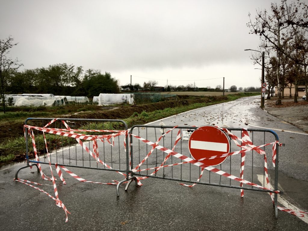 via Braida maltempo foto Francesco Rasero per Il Carmagnolese