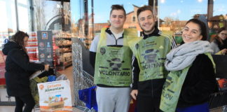 Volontari Colletta Alimentare 2019 a Carmagnola