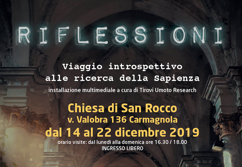 Riflessioni viaggio introspettivo San Rocco Carmagnola