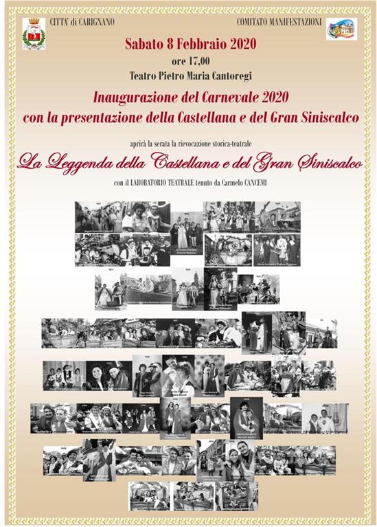 carnevale di Carignano 2020 cerimonia maschere