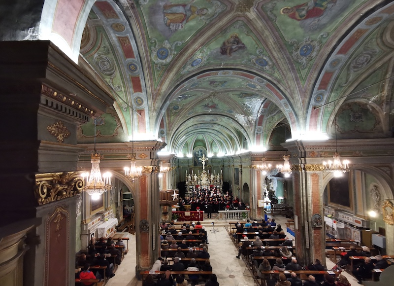 La chiesa antica "Madonna della Neve" di Salsasio, a Carmagnola