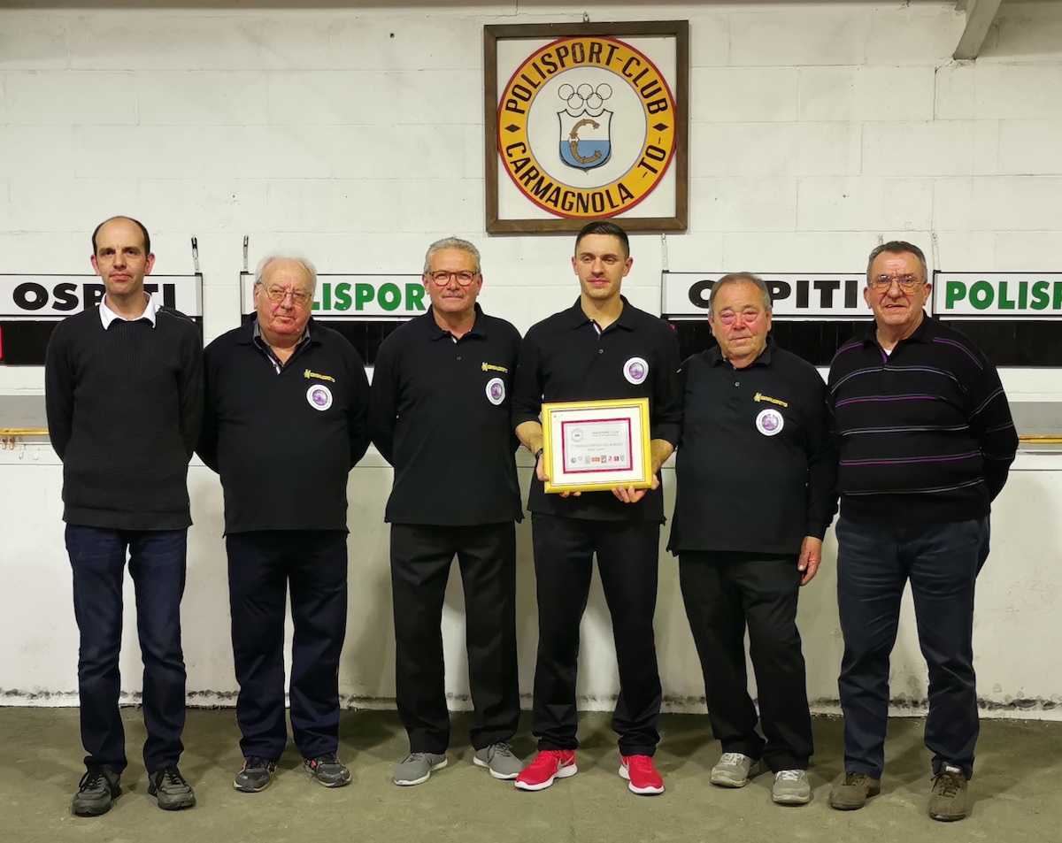 San Bernardo - Motta vince il torneo di bocce dei borghi di Carmagnola