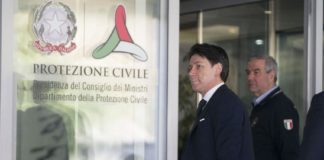 Coronavirus Conte (foto governo.it)