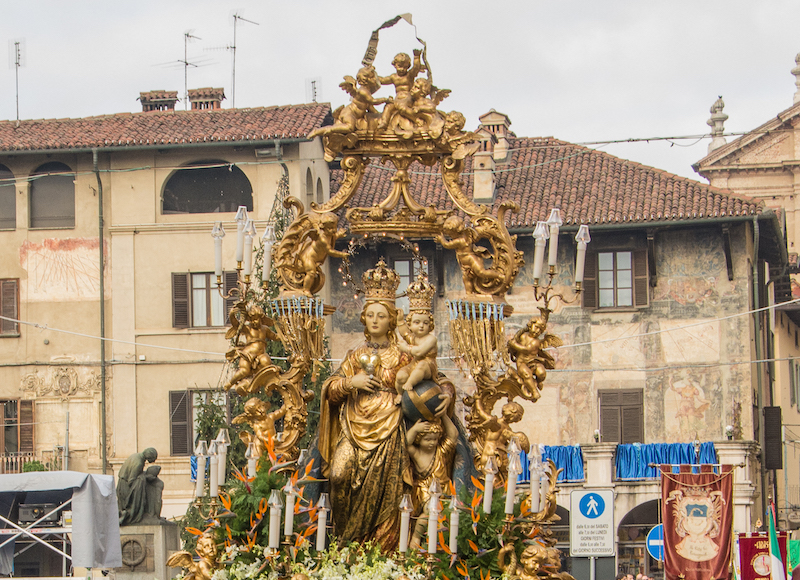 Immacolata voto Carmagnola Coronavirus foto Enrico Perotti per Il Carmagnolese