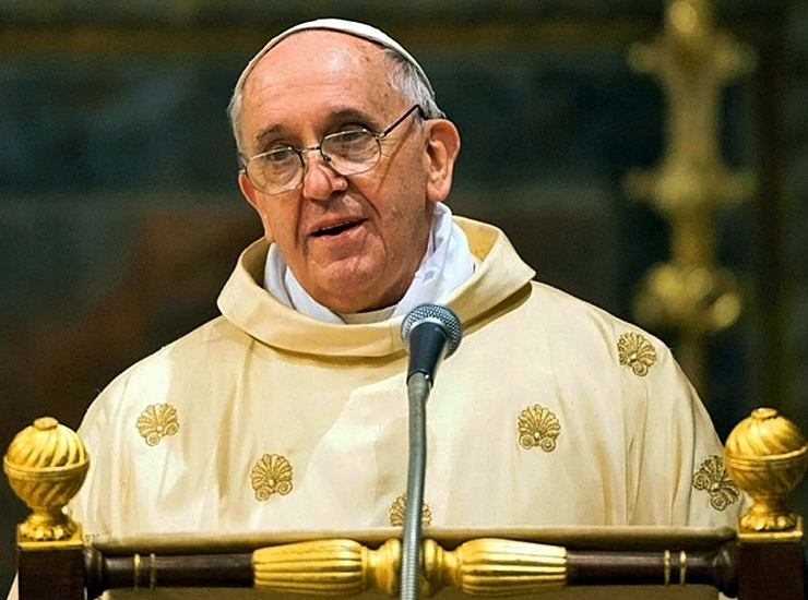 Papa Francesco preghiera Carmagnola