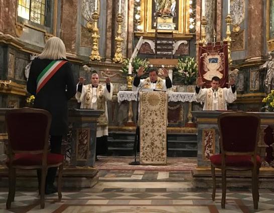 carmagnola immacolata voto coronavirus covid FOTO DI RICCARDO GANDIGLIO PER IL CARMAGNOLESE