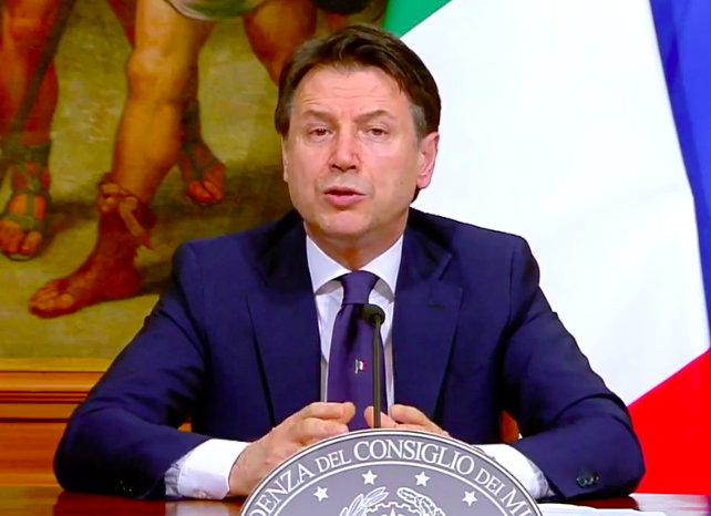 Fase 2 Giuseppe Conte ripartenza