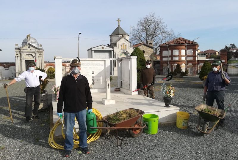 alpini ceresole manutenzione cimiteri