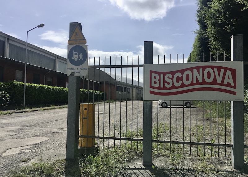 Bisconova Carmagnola incendio