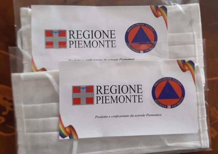 mascherine regione piemonte carmagnola distribuzione